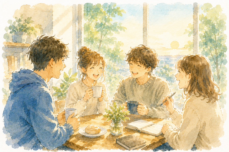 大阪20代で朝活カフェ会☕️ 9/13 09:00〜