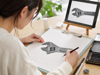 誰でもプロの鉛筆画家になれる！_練習会