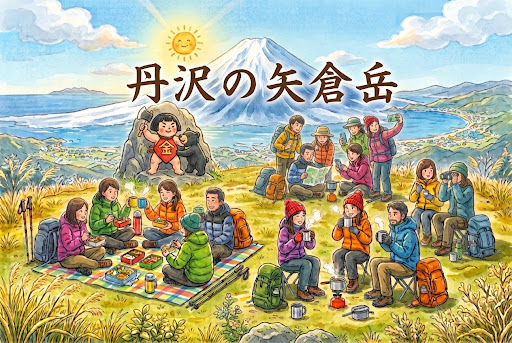 登山初級者歓迎！冬本番前の貴重な機会〜矢倉岳【⭐️たまトレオリジナル】富士山・箱根・丹沢を一望！金太郎のふるさと・矢倉岳
