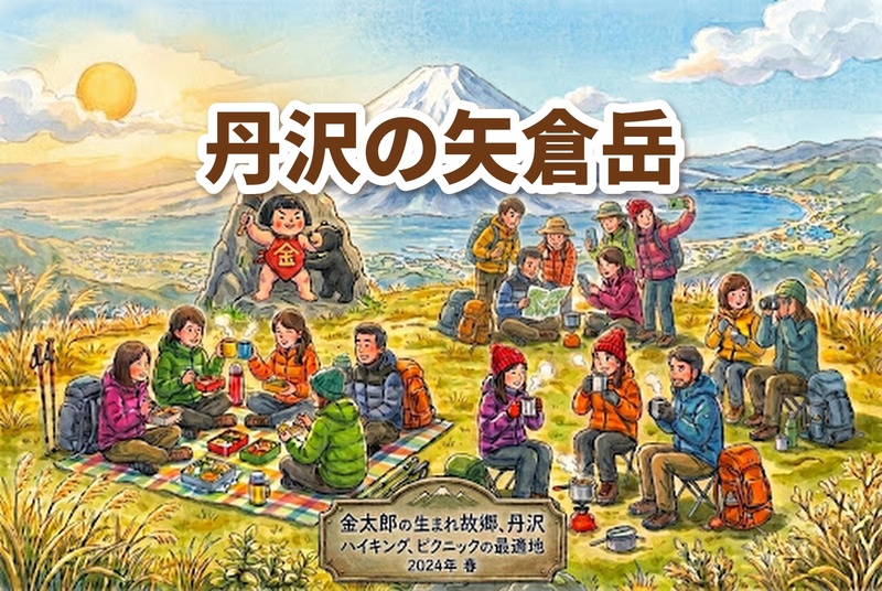 登山初級者歓迎！冬本番前の貴重な機会〜矢倉岳【⭐️たまトレオリジナル】富士山・箱根・丹沢を一望！金太郎のふるさと・矢倉岳