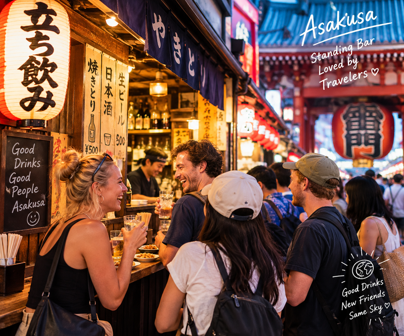 【9/14(月)浅草×多国籍料理】世界を味わう食べ歩きナイト！異文化交流好きアットホーム会✨🌮