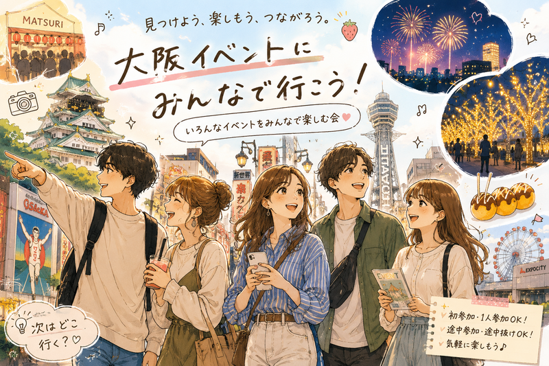 大阪イベント満喫の会✨9/26(はじめまして🆗)