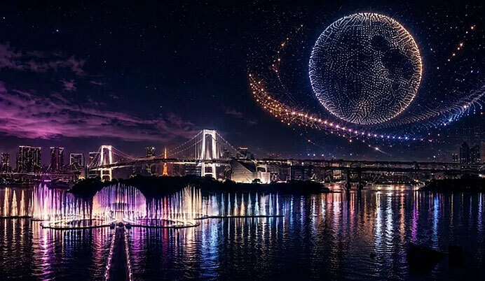 【9/22（火・祝日）東京・レインボーブリッジ🌈】夜景さんぽ×限定8名。お台場ドローンショーとナイトウォーク✨