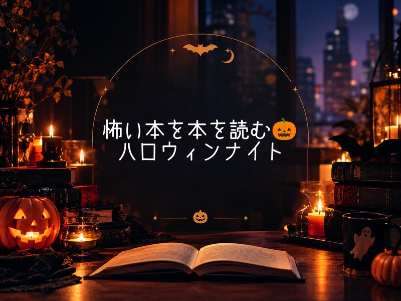 【10/31(土)怖い本を読む読書会🎃ハロウィンナイト🌙】
