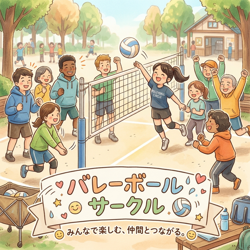 【10/4(日)18時～】バレーボール🏐初心者&経験者募集中！
