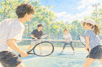 大阪テニス🎾！メンバー募集！初心者、経験者歓迎！！10月11日（土） 10:00～ 11:00