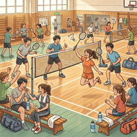 【10/10(土)18時】バドミントン🏸初心者&経験者募集中！