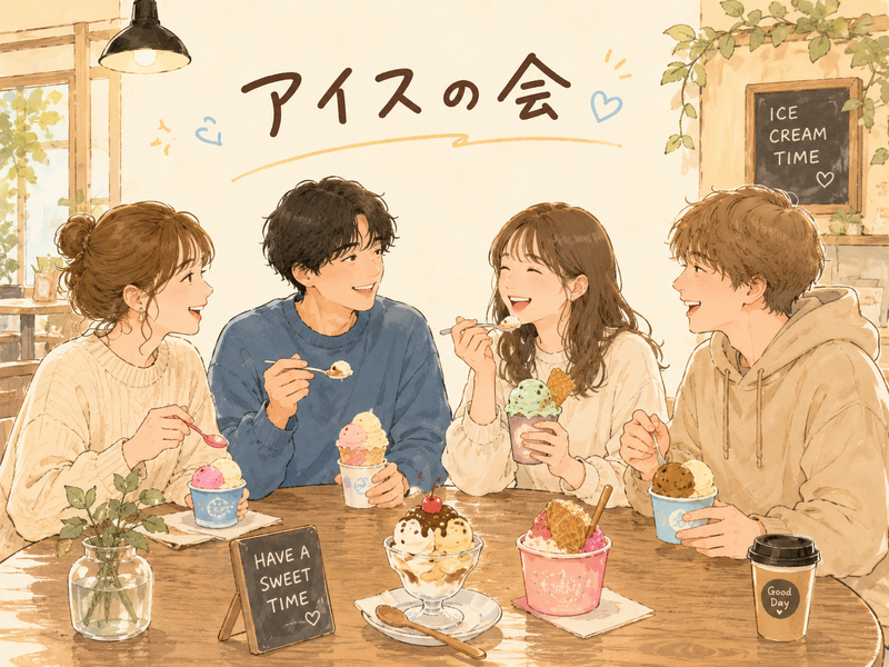 アイス食べようの会🍨✨9/22(はじめまして🆗)