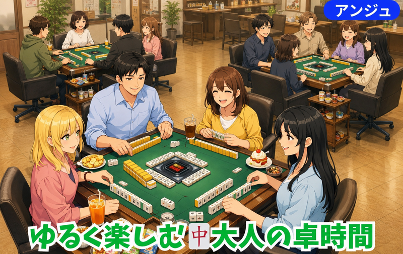 🀄【貸切】和やか麻雀会✨ 😄 初参加の方もお気軽に♡役知らなくても・点数計算できなくても大丈夫です🍂