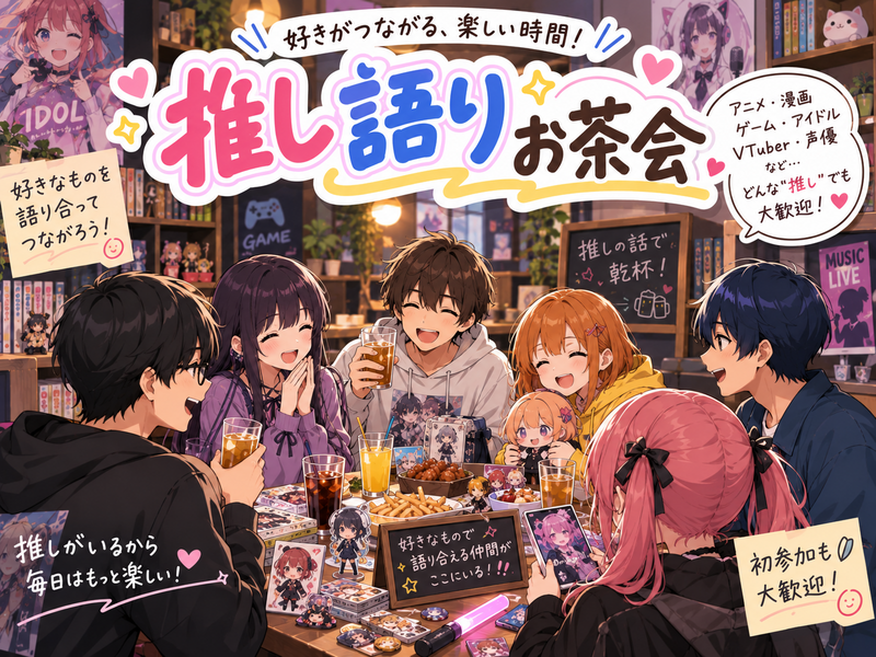 【推ししか勝たん】みんなで推し語りお茶会✨