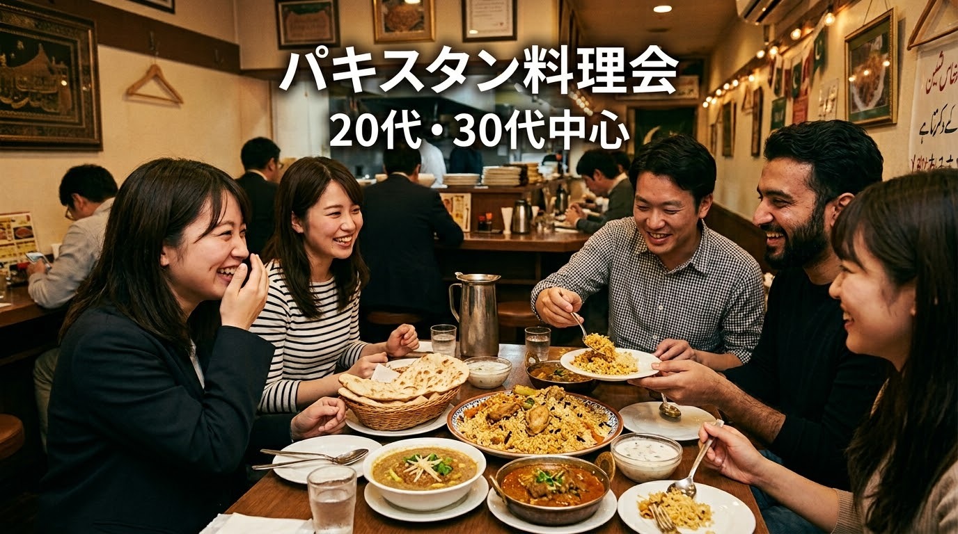 🍛【パキスタン料理】神保町でハリームとビリヤニを｜20代・30代中心｜1人参加歓迎✨️