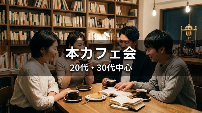 📚【本カフェ】神保町の本に囲まれた喫茶店で☕｜20代・30代中心｜1人参加歓迎✨️