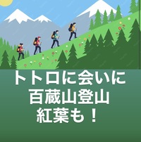 【10/31限定・山梨 百蔵山🍁】トトロに会いに紅葉ハイキング！おひとり参加歓迎🌳
