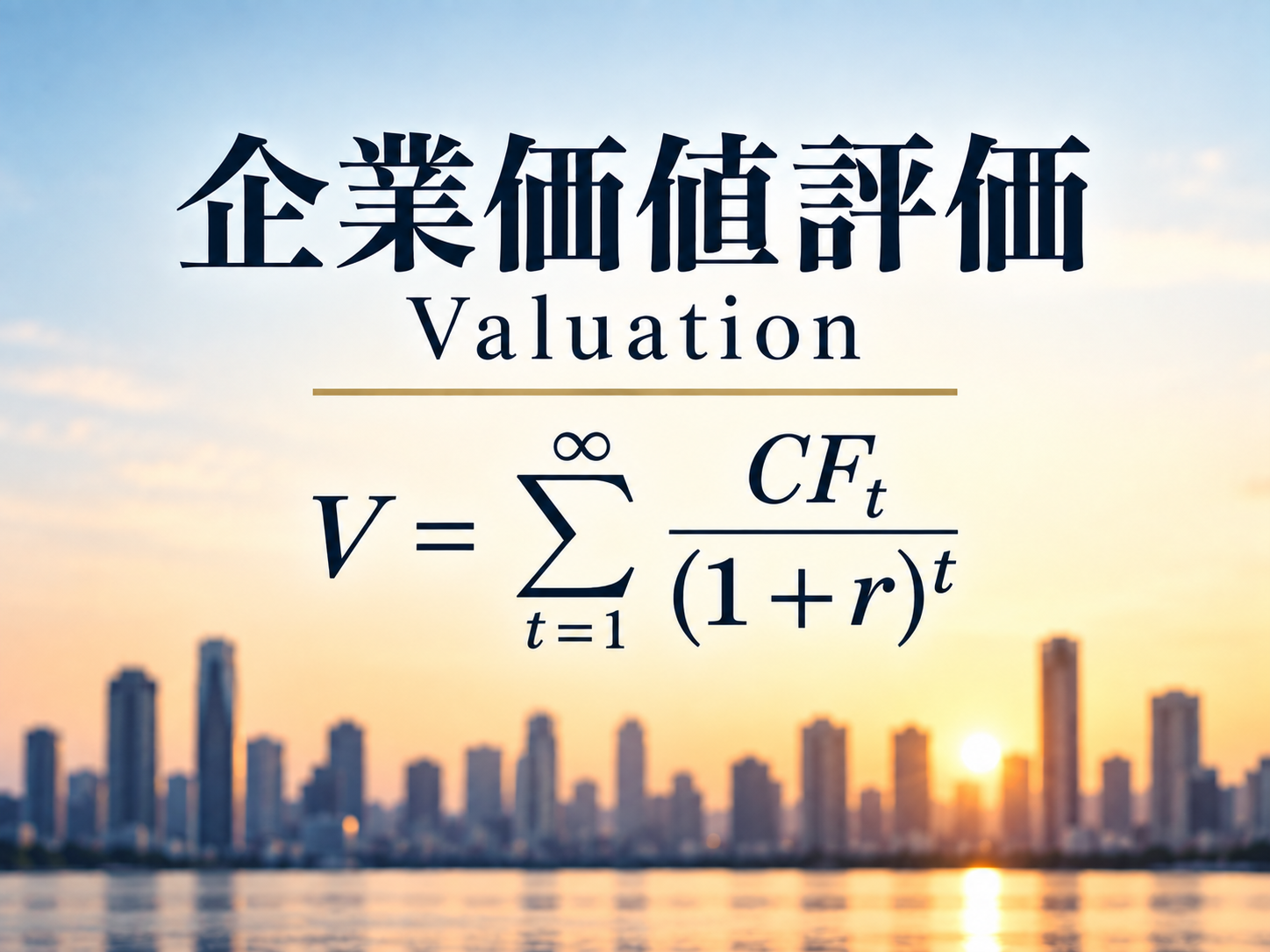 【初心者向け】会社の値段ってどう決まる？企業価値評価を知ってみよう