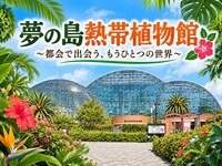 秋の夢の島熱帯植物館へ｜小笠原の植物と熱帯の果実・コーヒー展を楽しもう