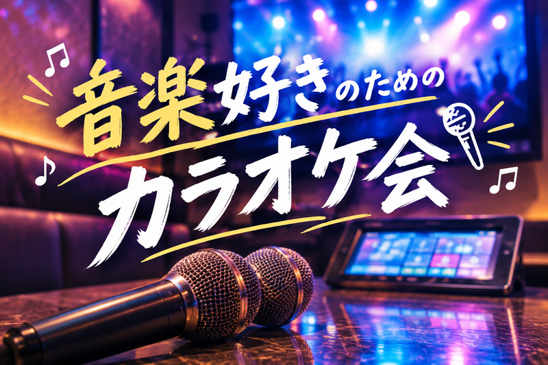 【開催決定】【女性主催】音楽好きの為のカラオケ会❤️‍🔥🤟🏻〜推しバンド熱唱しまくろう〜🎤 