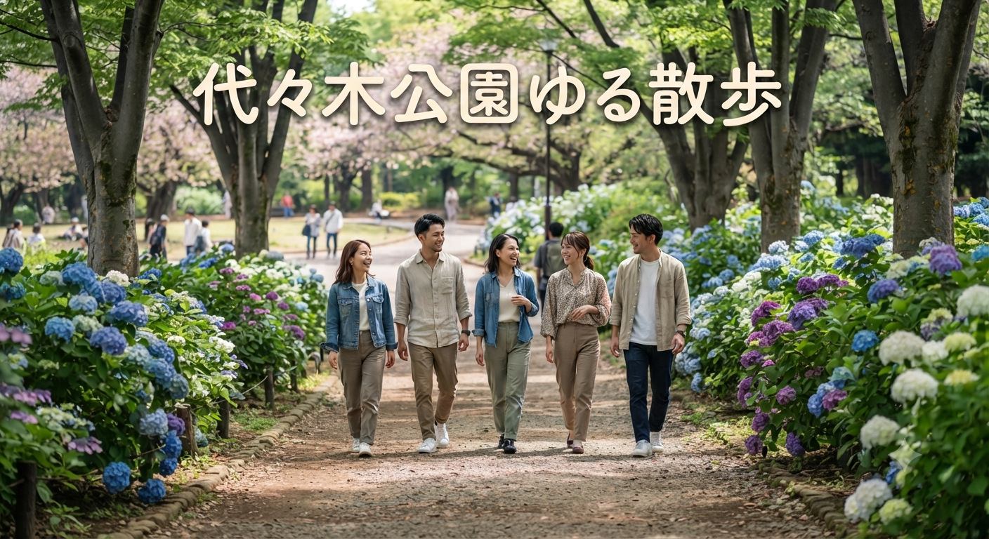 【9月19日(土)夜開催！】20代限定🌙代々木公園ゆる散歩！