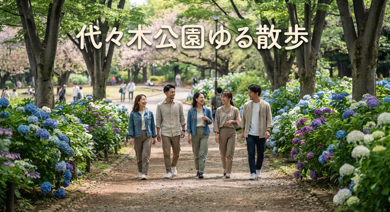 【9月19日(土)夜開催！】20代限定🌙代々木公園ゆる散歩！