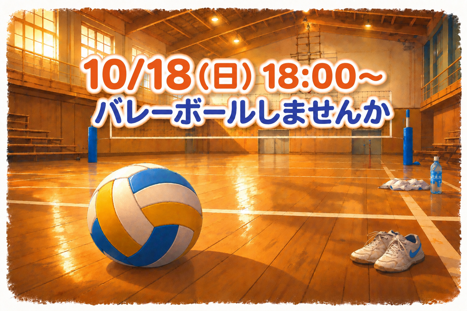 未経験歓迎✨️バレーボールしませんか🏐