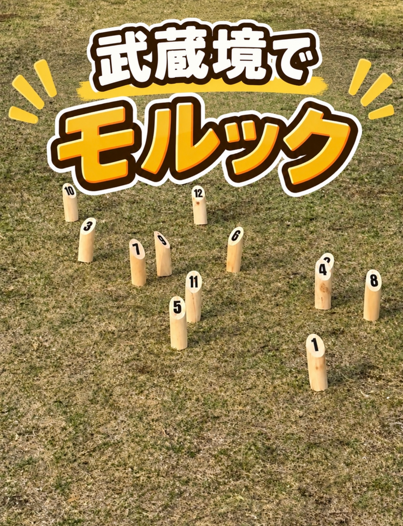 武蔵境でモルックやりましょー！！