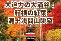 【11/3(火・祝)開催】大涌谷＆秋の箱根、滝、浅間山眺望！紅葉🍁の箱根スペシャル