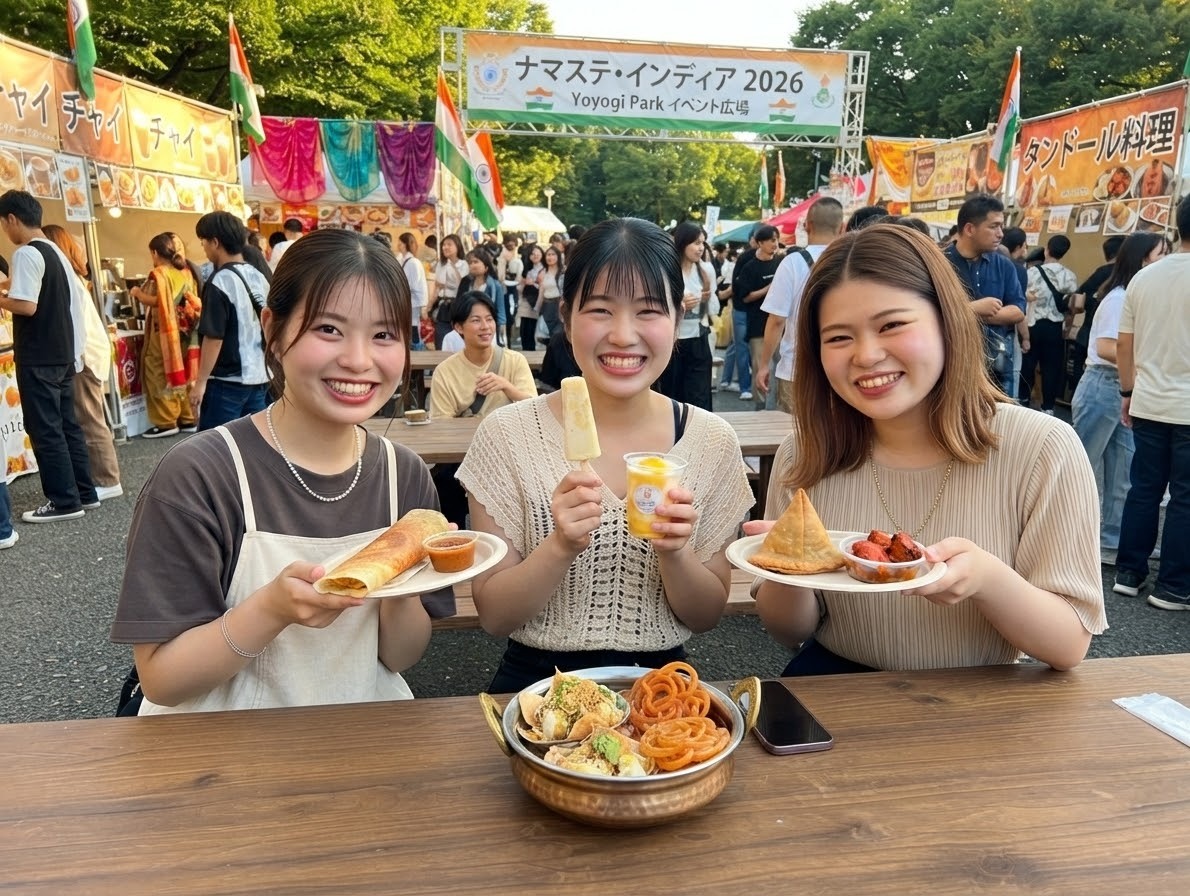 【20代】同年代でインドフェスティバルに行きましょう🍛