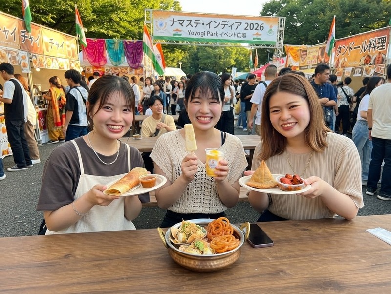 【20代】同年代でインドフェスティバルに行きましょう🍛