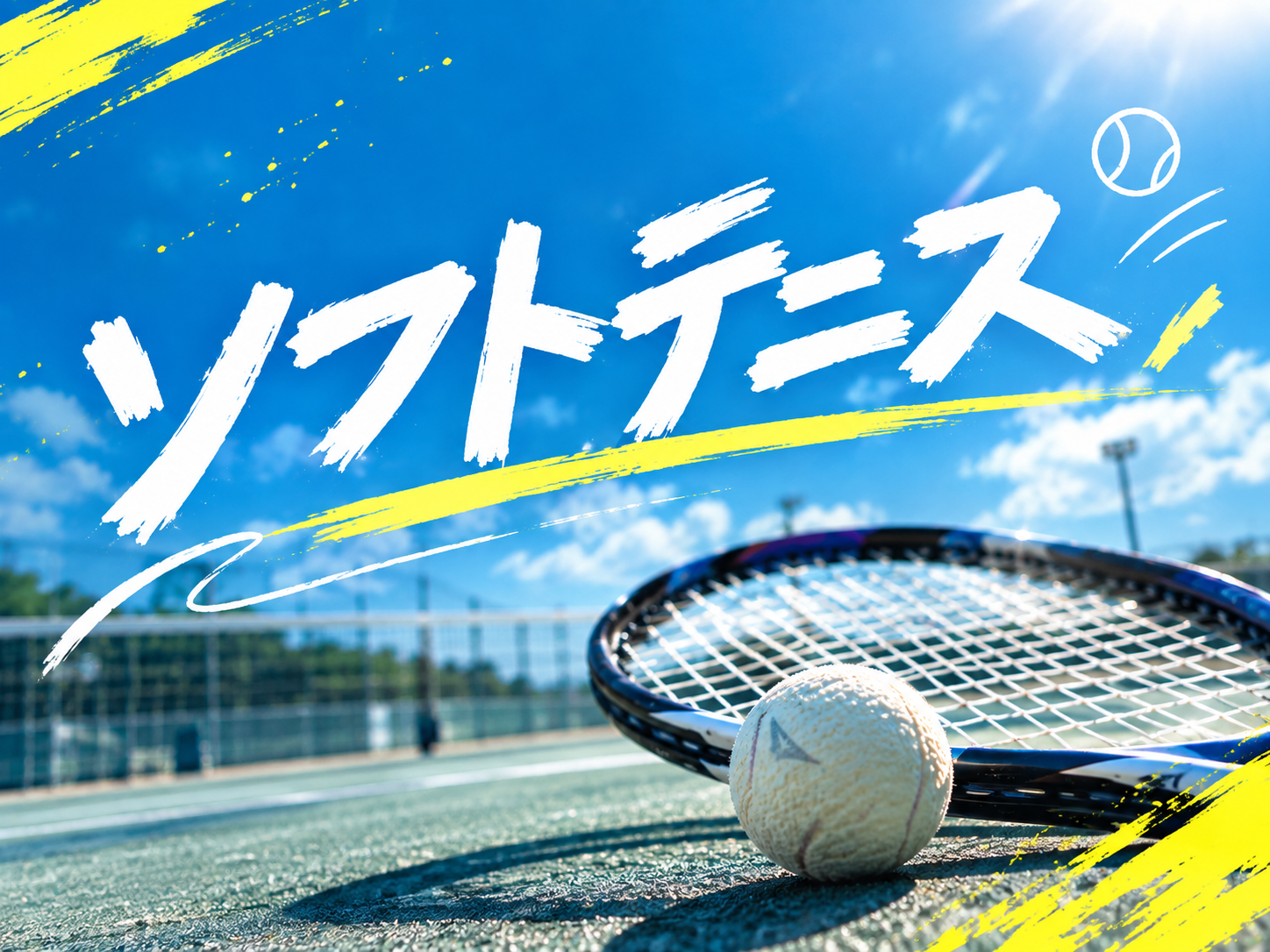 🎾ソフトテニスやろう！！！✨