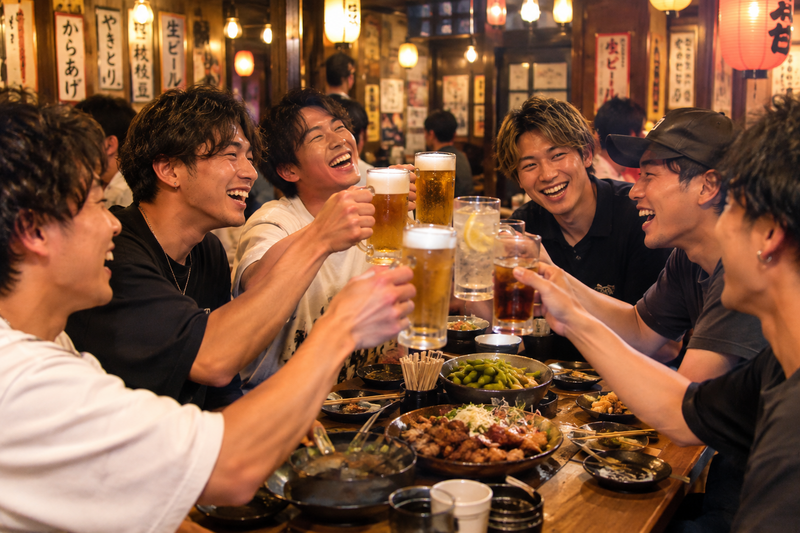 9/27 男子会in博多、天神