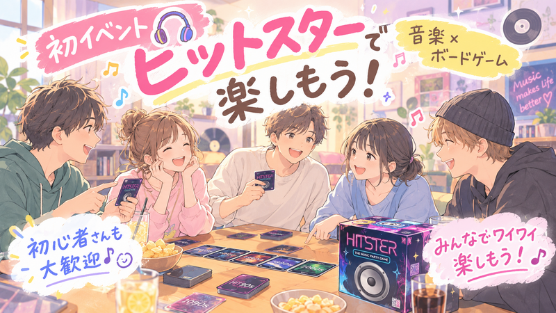 手ぶらOK👌(23歳～34歳中心)ヒットスターで音楽を楽しもう🎧💞