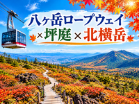 10/10　🚠紅葉の季節に 絶景の北八ヶ岳へ！八ヶ岳ロープウェイ×坪庭×北横岳