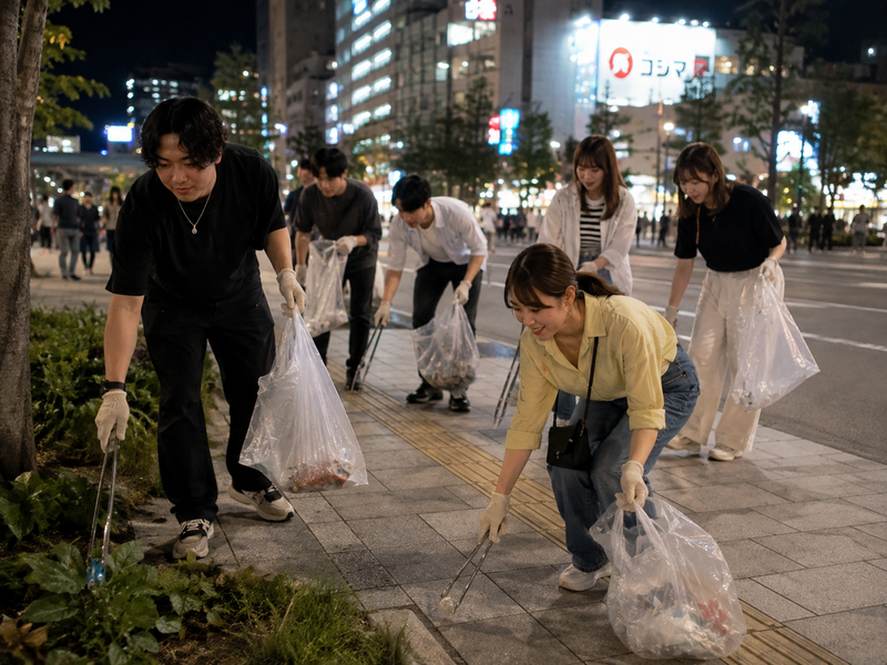 【女性主催】今月は鶯谷駅🚉 !!目指せ山手線一周✌️クリーンウォーク🧹✨ 20-30代中心 