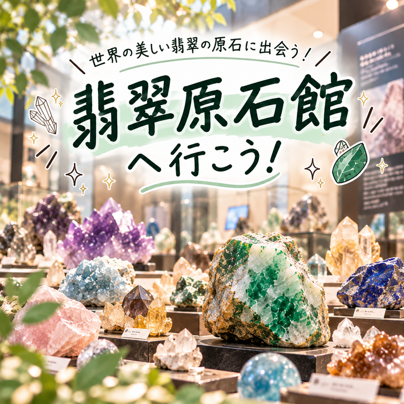 【品川:開催】翡翠原石館へ行こう✨