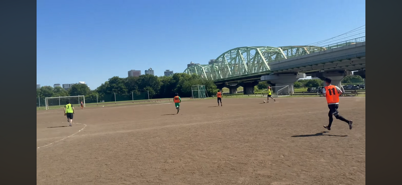 ⚽️【10/11(日)朝7:00〜9:00】 🌅 朝活サッカー開催！新荒川大橋サッカー場　初心者・初参加大歓迎✨  