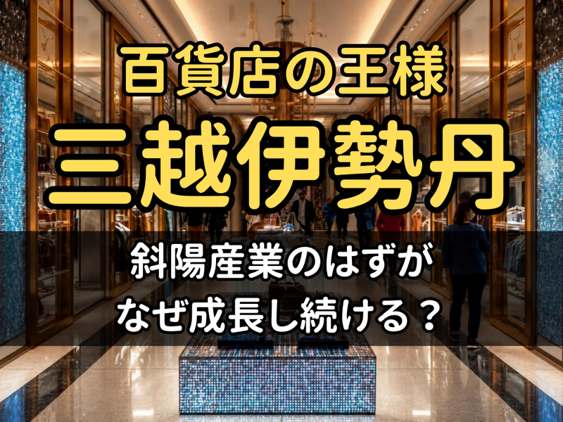 百貨店の王様、三越伊勢丹を語る【カフェ勉強会】