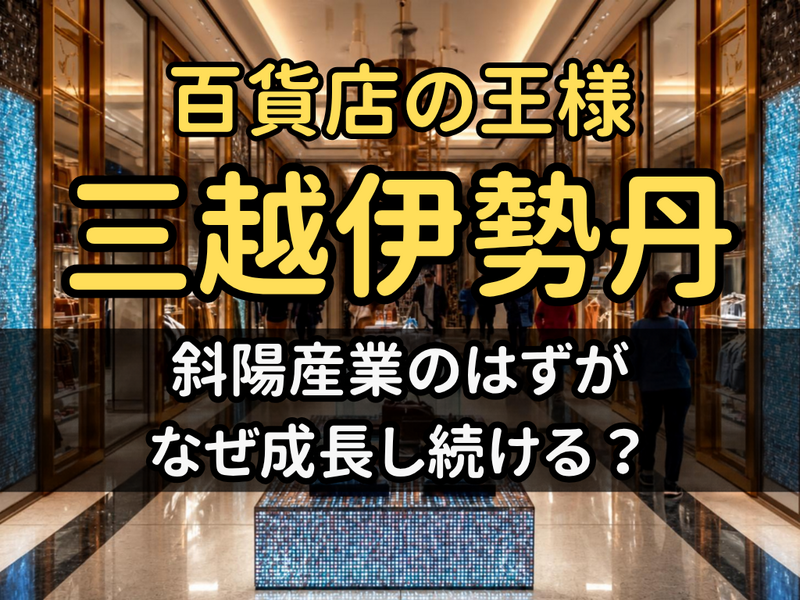 百貨店の王様、三越伊勢丹を語る【カフェ勉強会】