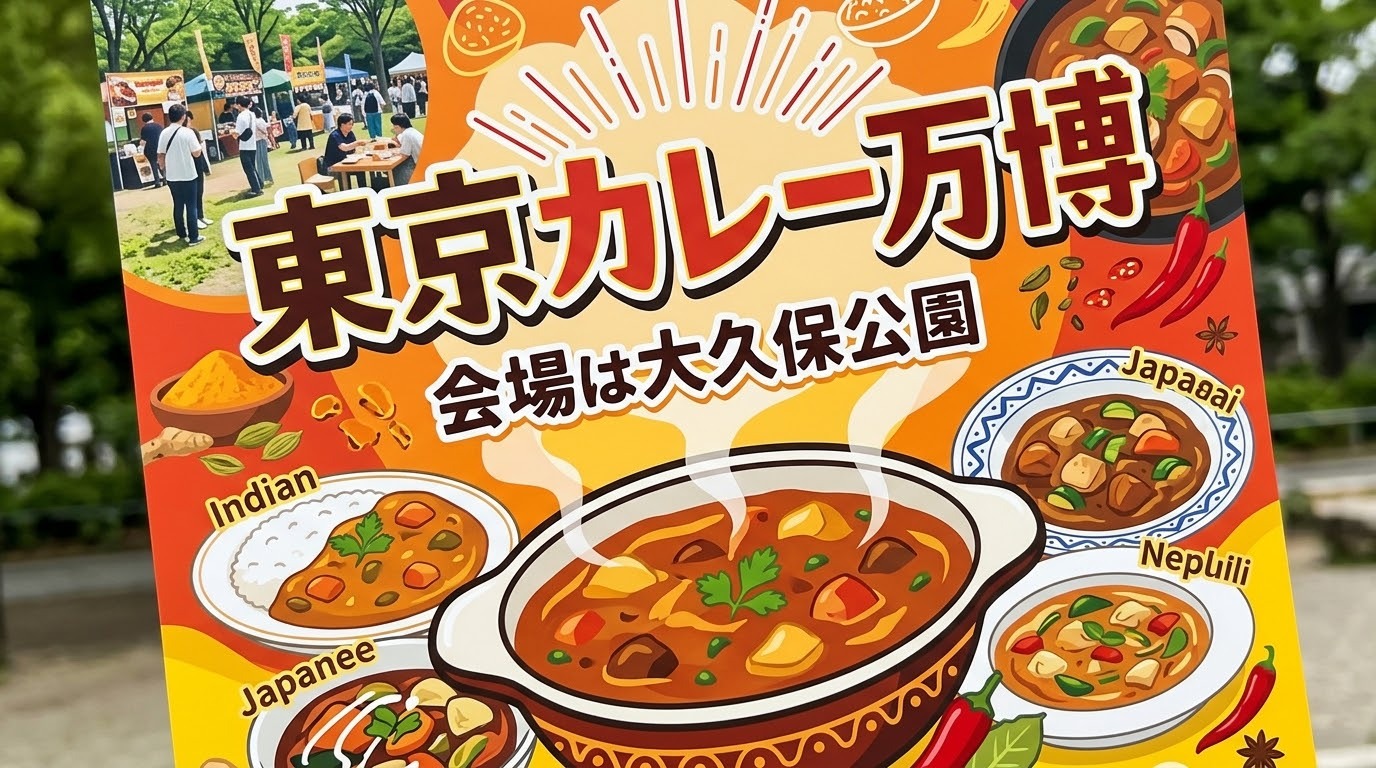 【大久保公園】カレー万博2026🍛