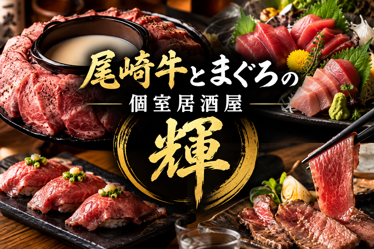 【1名募集】尾崎牛とまぐろの個室居酒屋 輝 渋谷駅前店