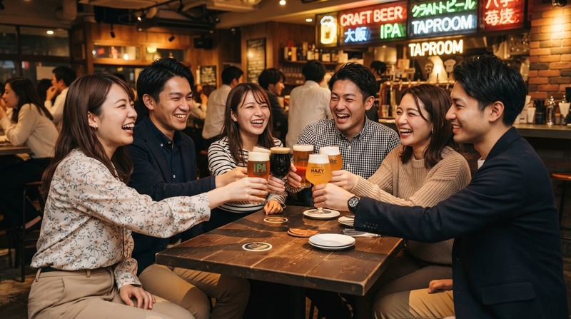 🔰つなゲート初心者さん優先｜秋葉原でクラフトビール30種飲み比べ🍺平日夜にゆるっと乾杯