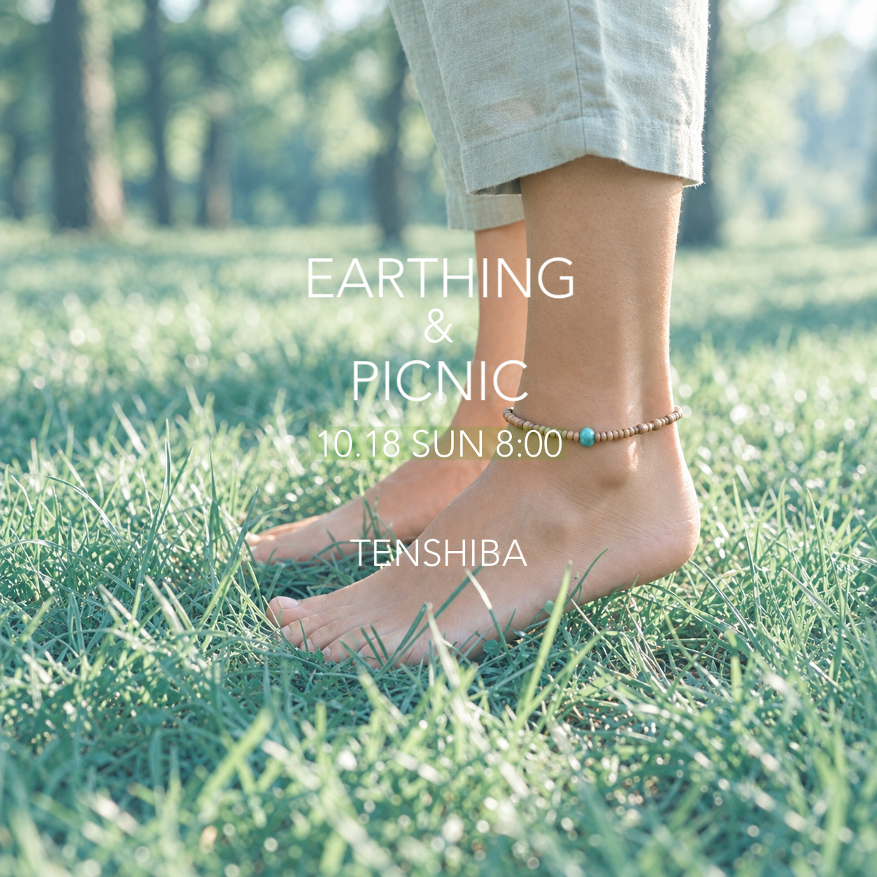 10/18 アーシング & ピクニック