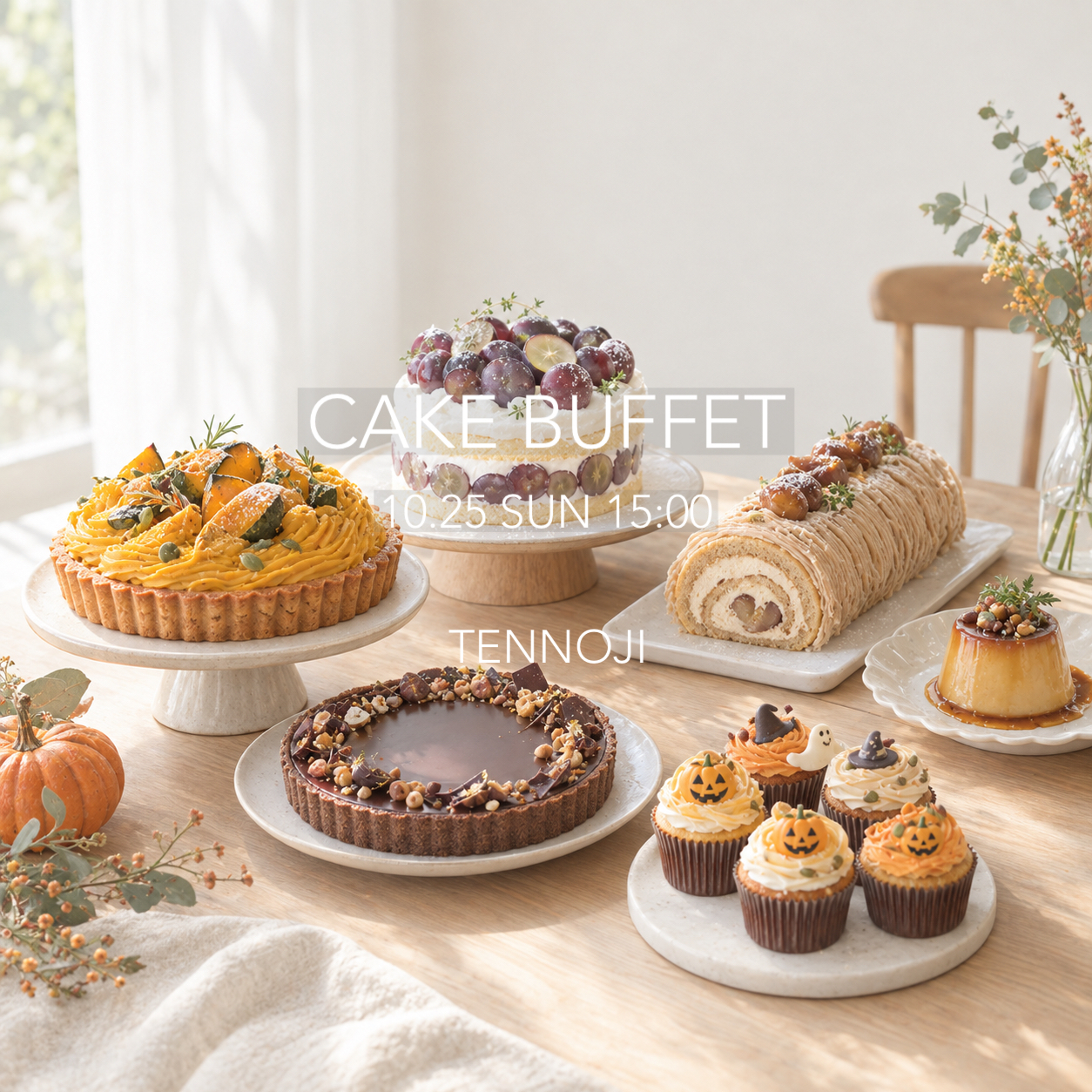 10/25 ケーキバイキング - ハロウィンver -