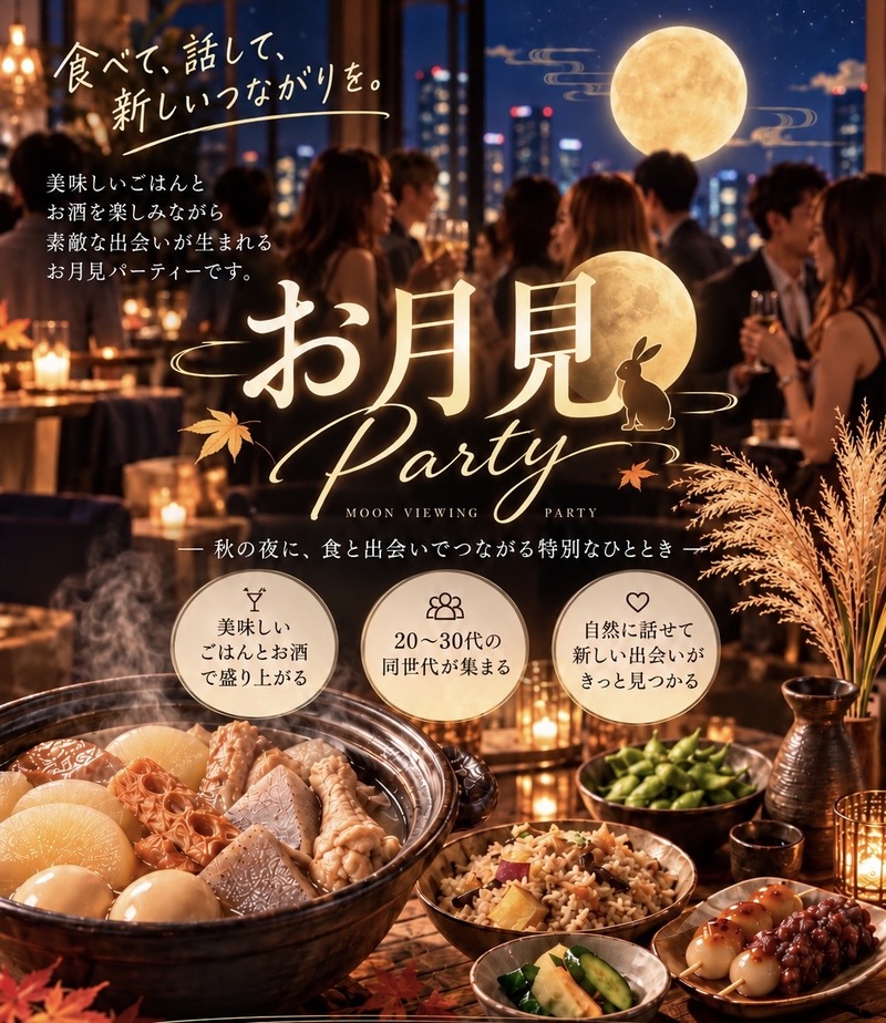 【20代〜30代前半】新宿タワマンラウンジ貸切飲み会🍻