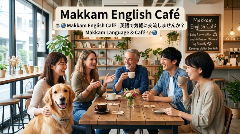 ☕️🌎 Makkam English Café｜英語で気軽に交流しませんか？