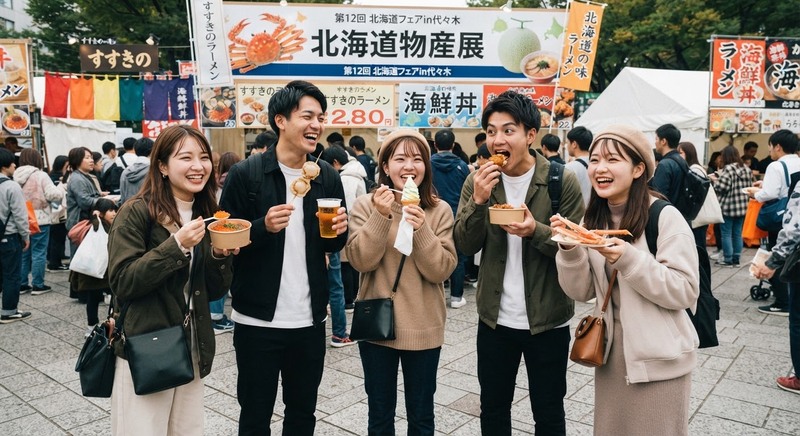 【20代】同年代で北海道フェアに行きましょう🦞
