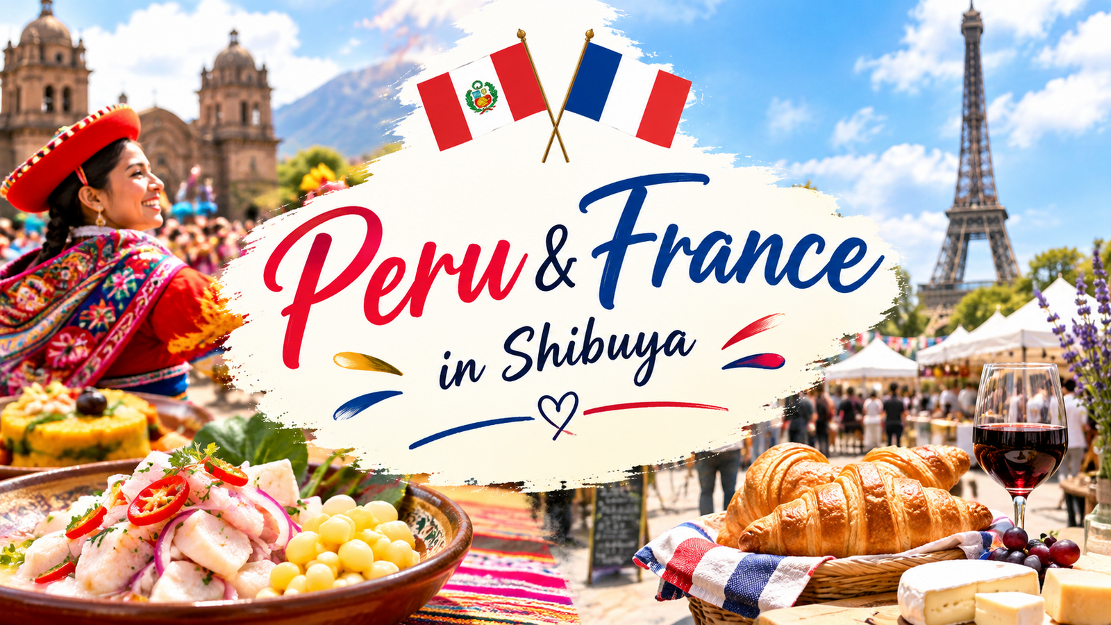 ペルー＆フランスフェアをペルー人女性とハシゴしよう