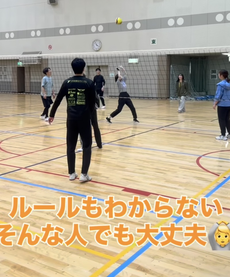 🏐10/12 15-17時 バレー【未経験者限定】in 北千里