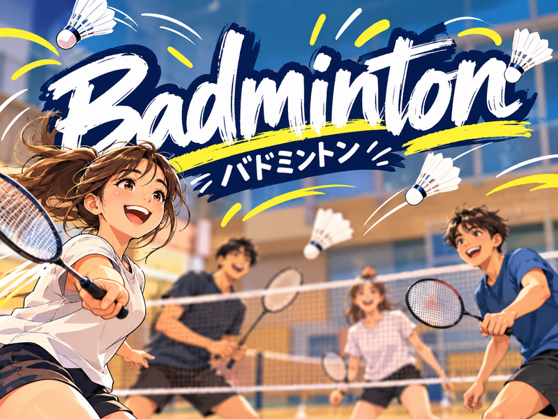 🏸仕事終わりにバドミントン🏸