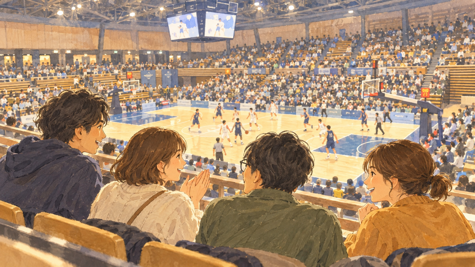 あと2名募集【バスケ観戦🏀】EBARA WAVEアリーナおおたで東京Zを応援しよう