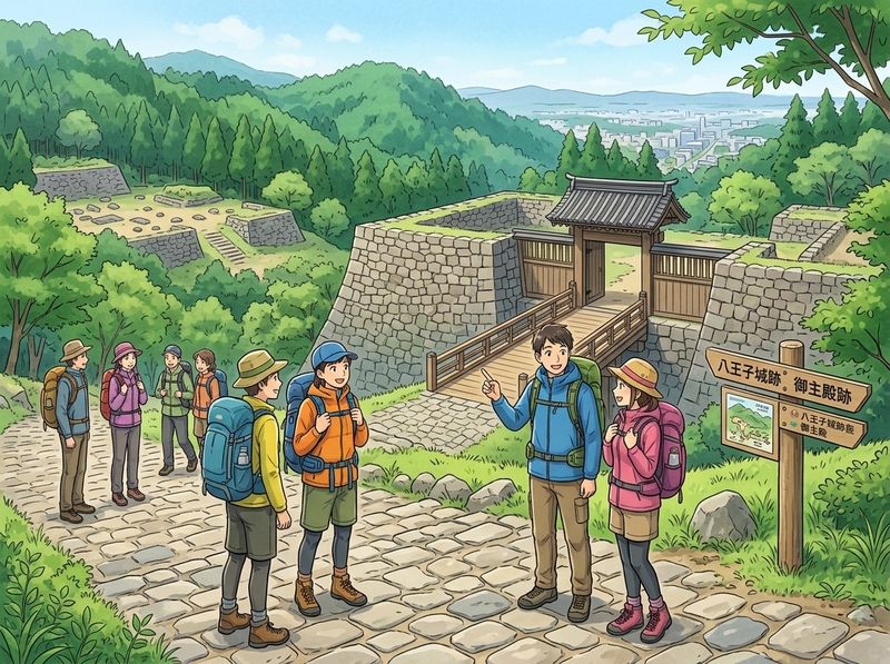 【日本100名城🏯】八王子城跡で歴史に触れるお手軽ハイキング🥾【登山初心者サポート企画付き🔰】
