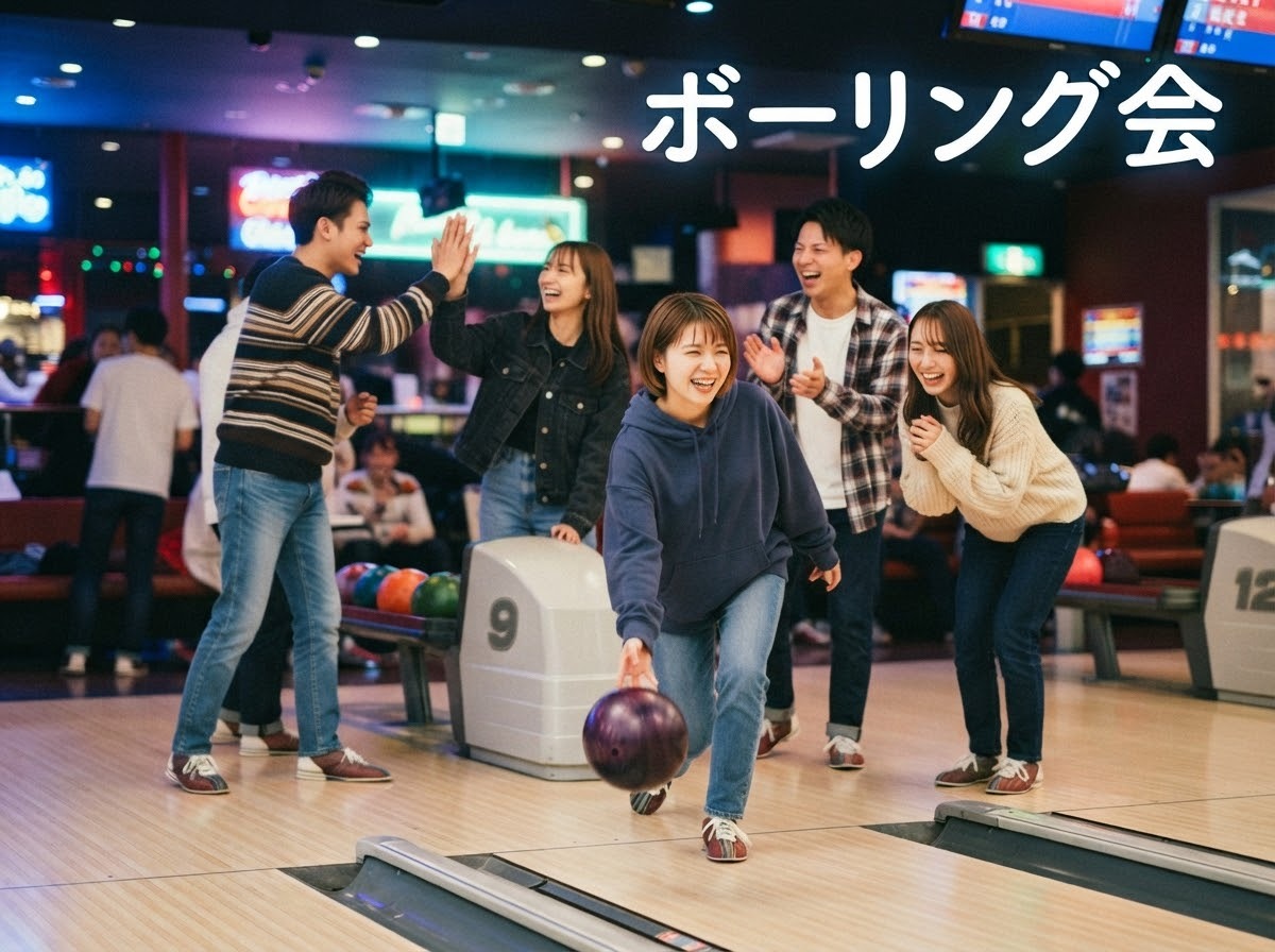 【10/14(水)19:30】池袋でワイワイボウリング会🎳20代限定・女性主催で初参加歓迎✨